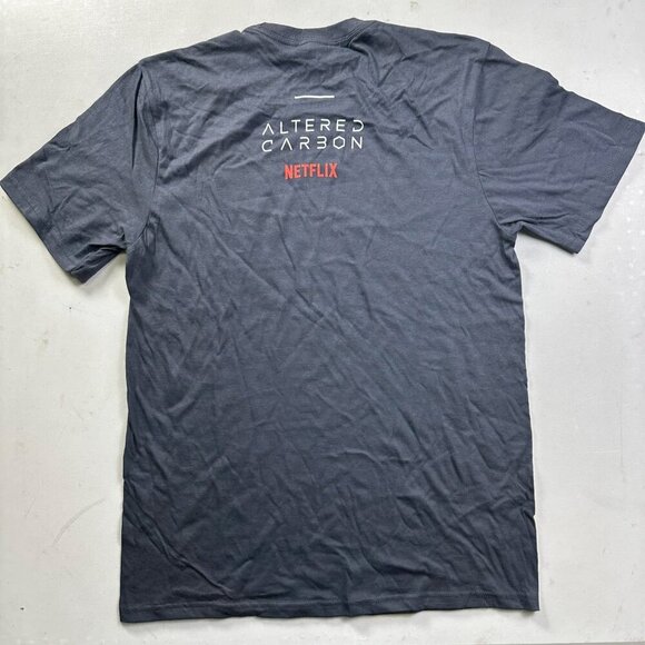 Altered Carbon TV Show Netflix Graphic T-Shirt Men’s M Medium Gray Promo - Picture 2 of 3